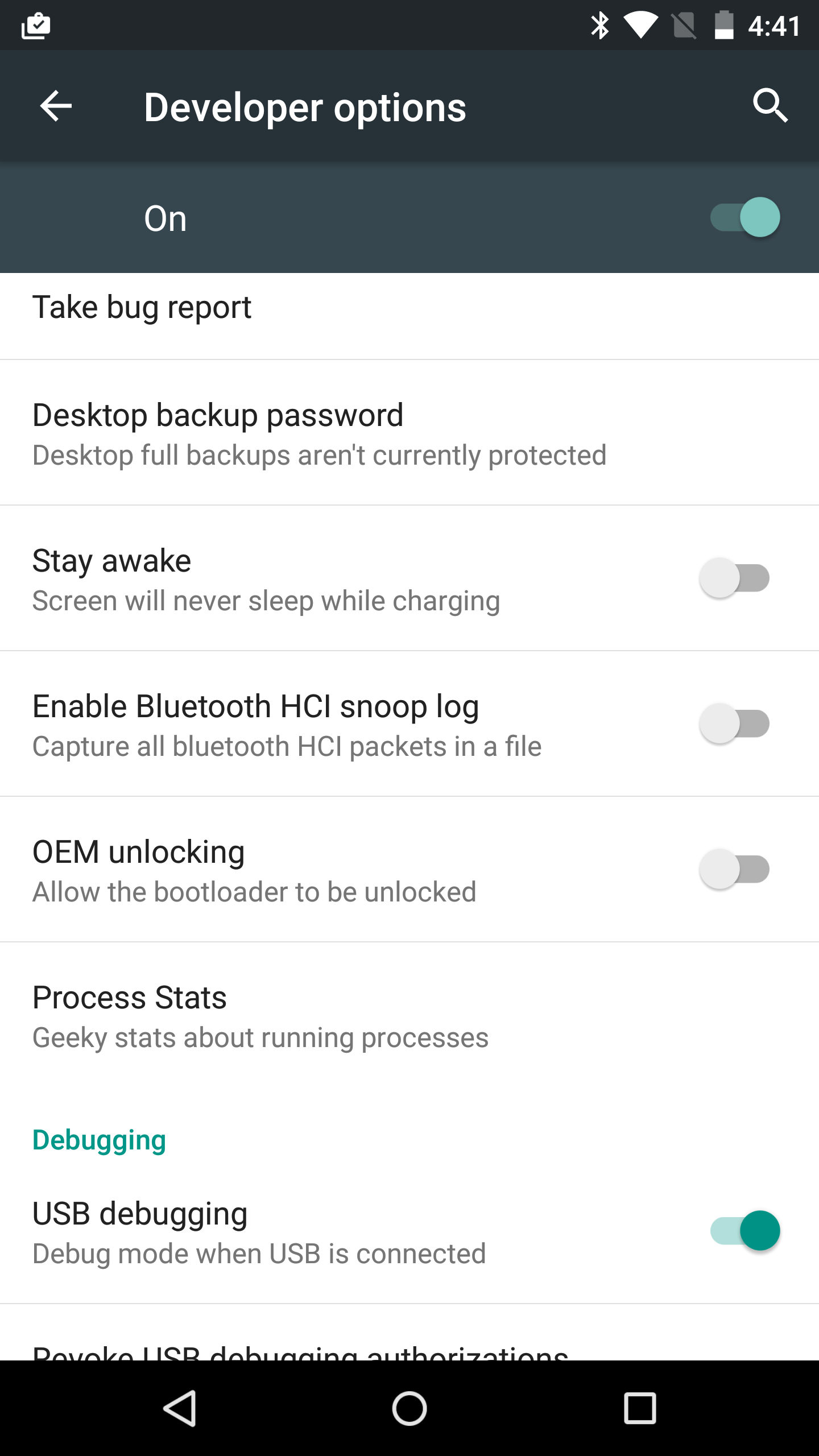 Configure Android to enable Bluetooth Capture to debug issues